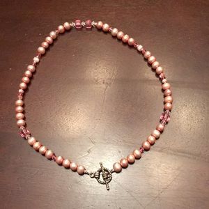 Pink Pearl Necklace